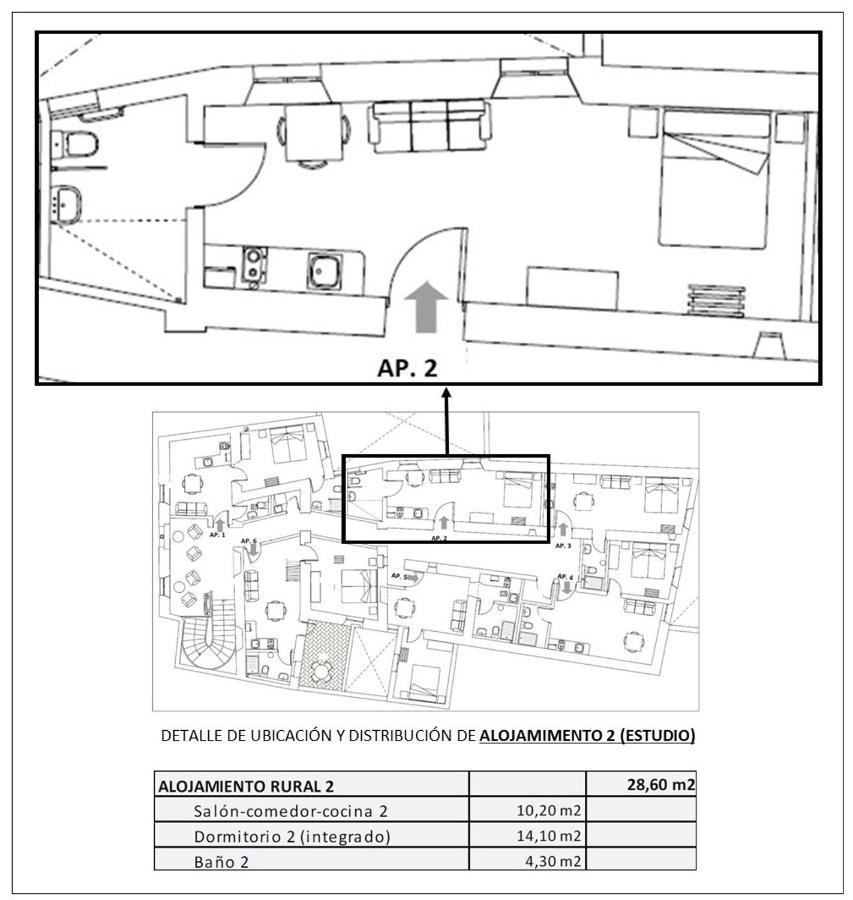 Apartamentos Rurales Posada De ジェレナ エクステリア 写真